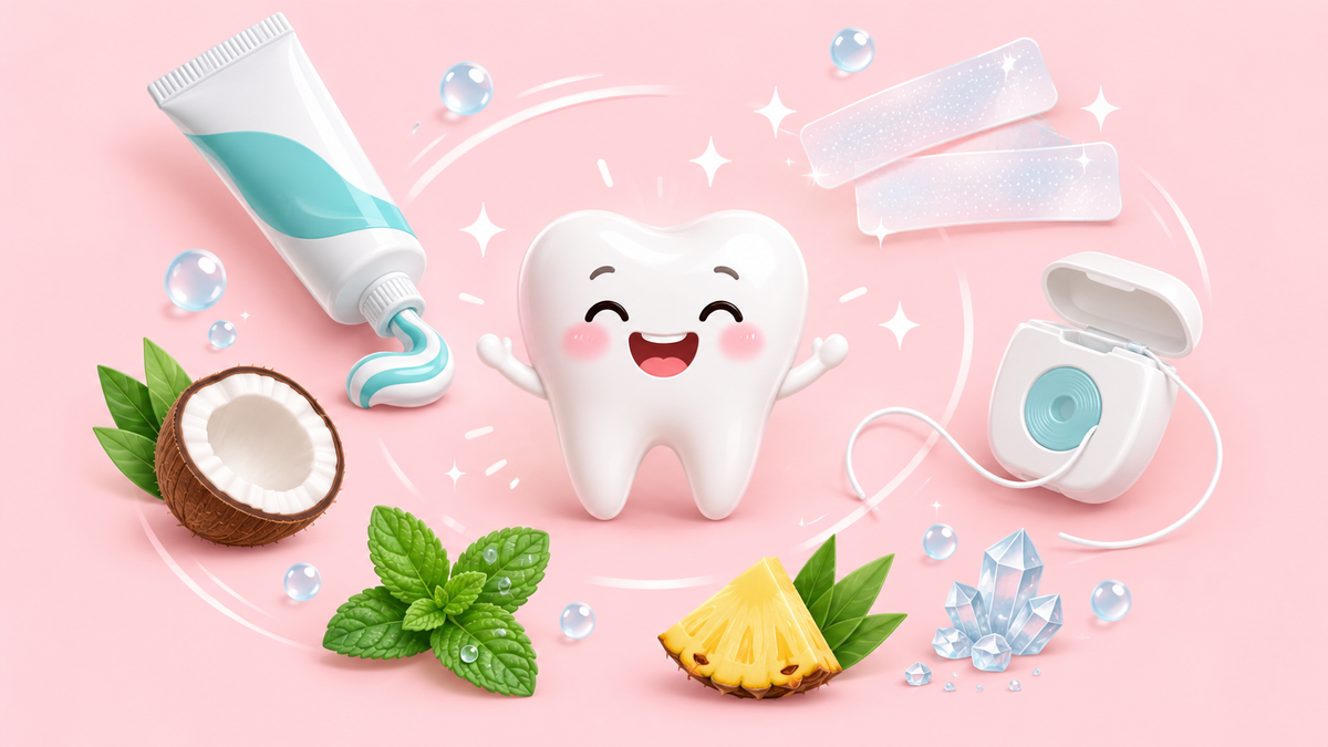 The Full-Mouth Formula: Toothpaste, Strips, Floss, and Why Ingredients Should Work Together