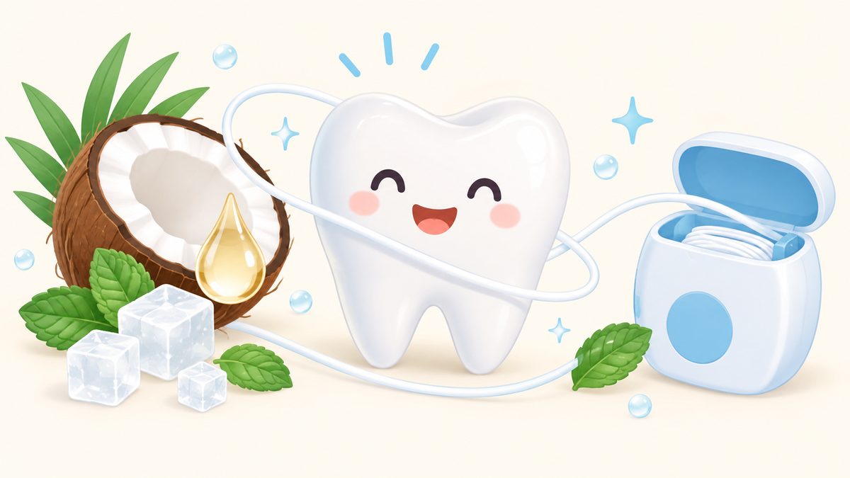 Coconut Oil and Xylitol in Floss: Why Better Floss Is About More Than Glide