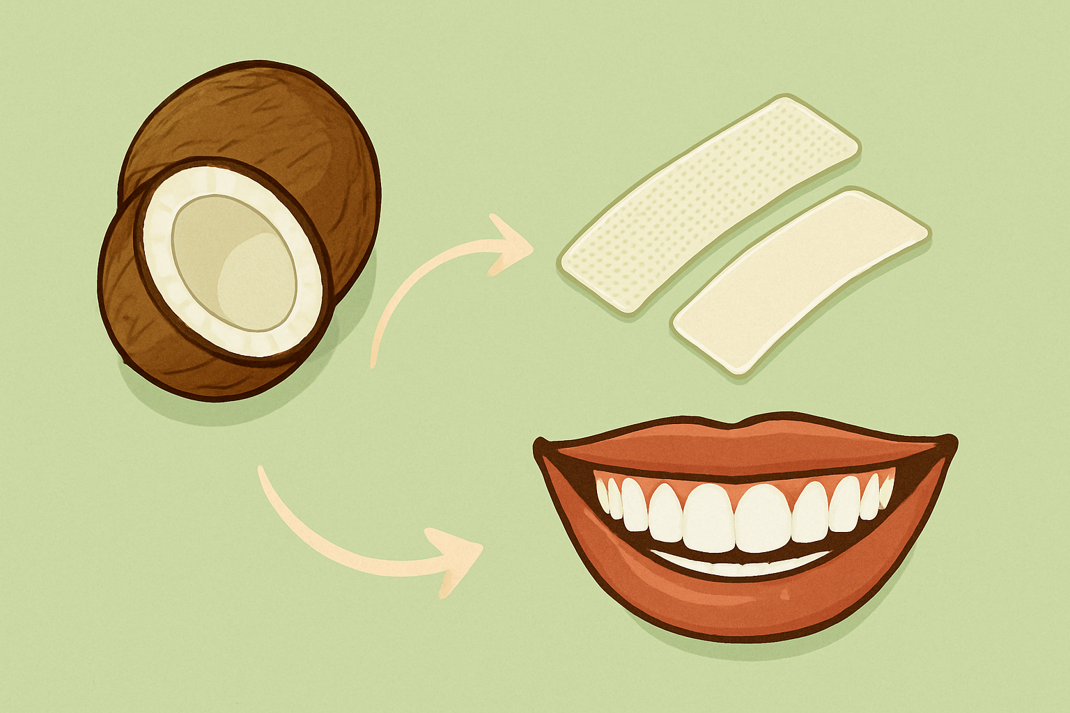 coconut oil teeth whitening