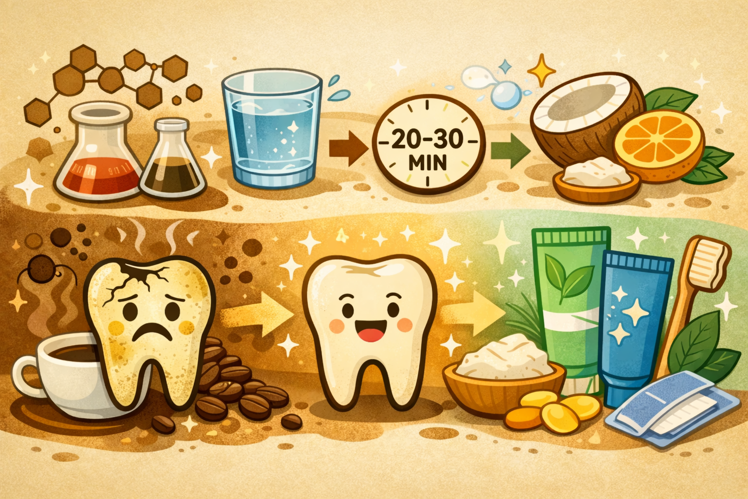 Coffee Drinkers: How to Prevent Yellow Teeth Without Giving Up Coffee